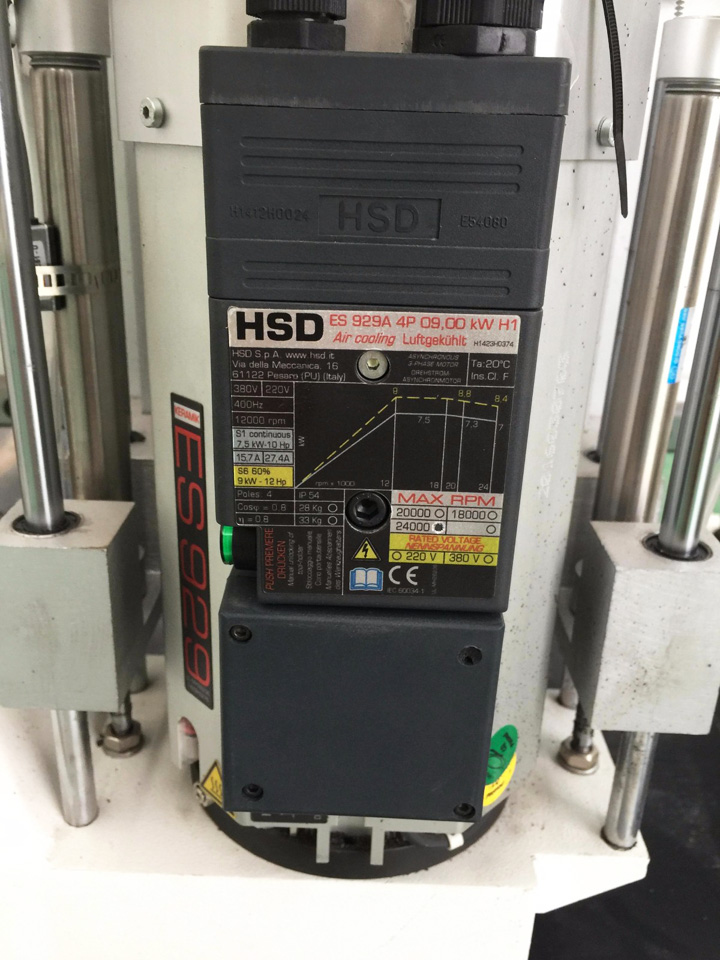 9KW HSD 自動換刀主軸套件