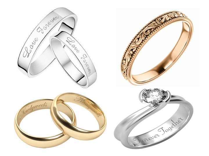 3D旋轉(zhuǎn)激光雕刻銀和金戒指項目